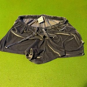 PINK VICTORIA’S SECRET Woman’s XS gray velour pajama shorts